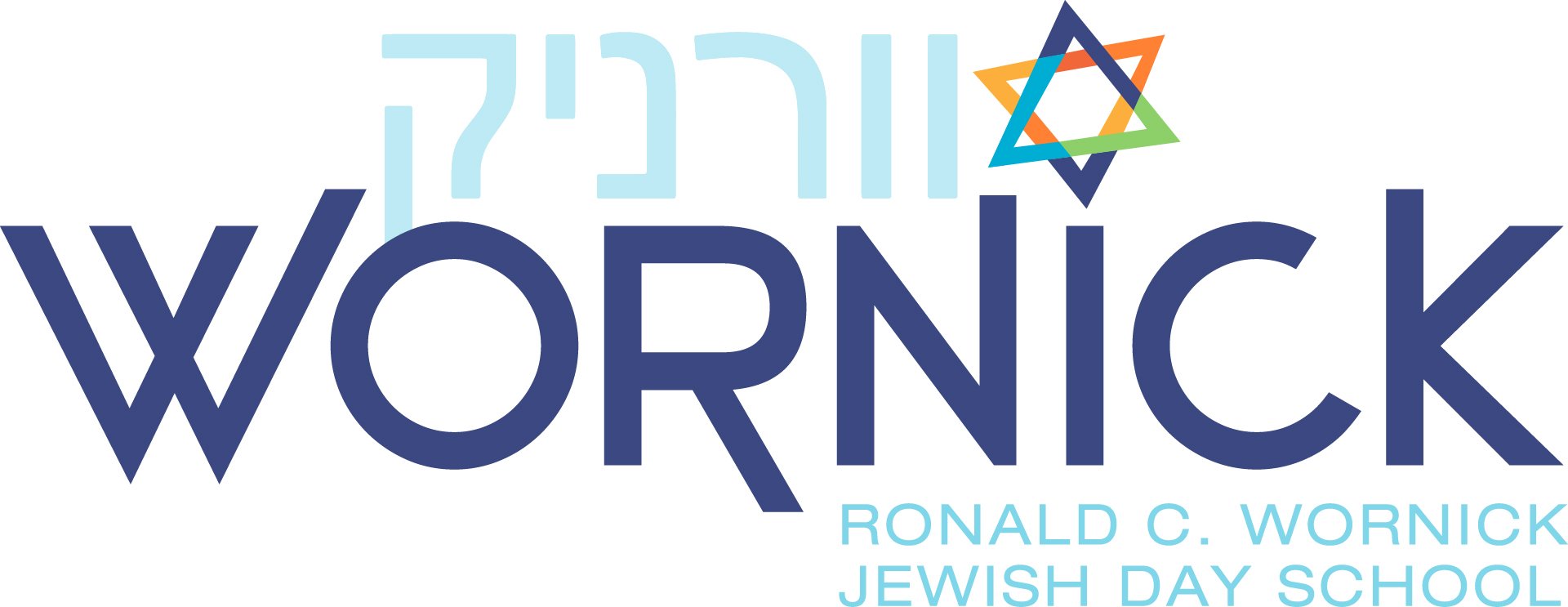 Ronald C. Wornick Jewish Day School logo